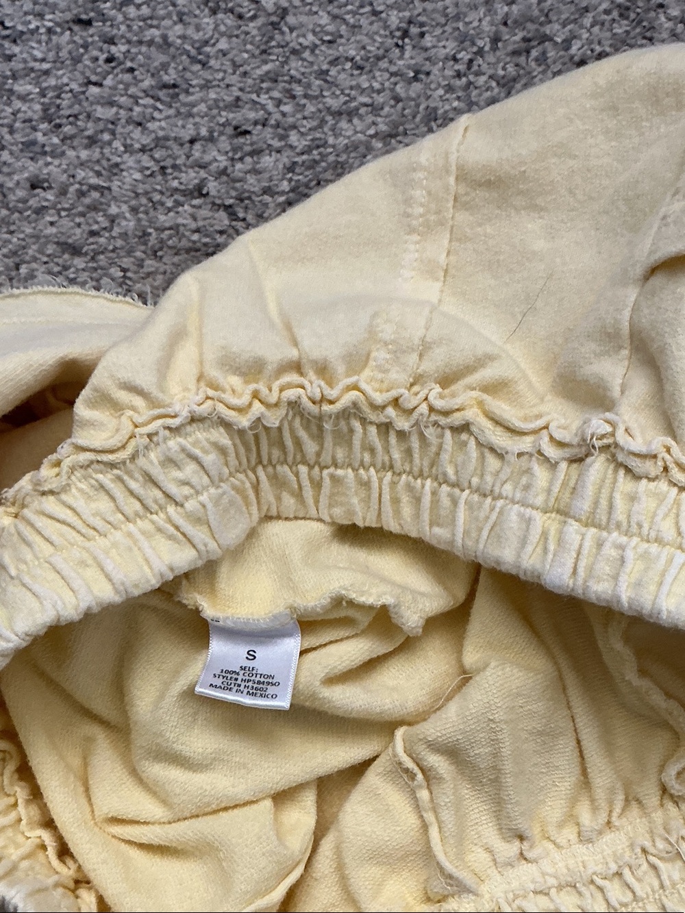 J. Her Wide-Leg Pants ~ Light Yellow - Picture 8 of 8